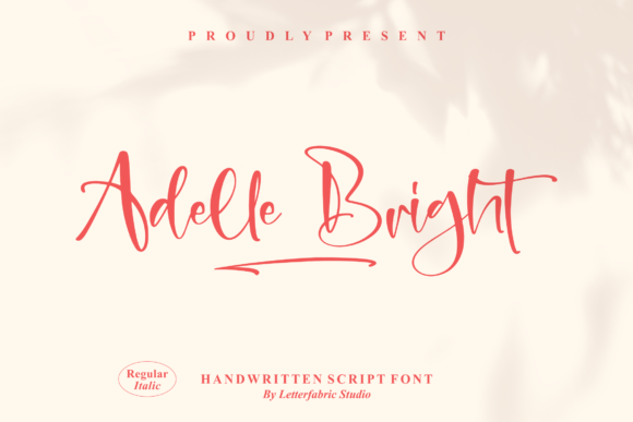Adelle Bright: A Refined Script Font for Editorial Design