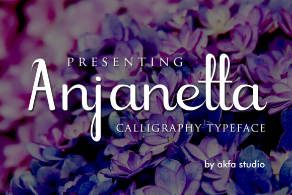 Anjanetta: The Script Font for Scroll-Stopping Brand Content