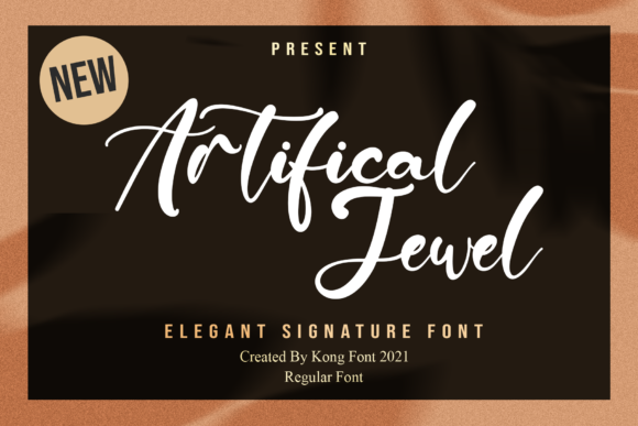 Artificial Jewel Font: A Playful Web Design Choice