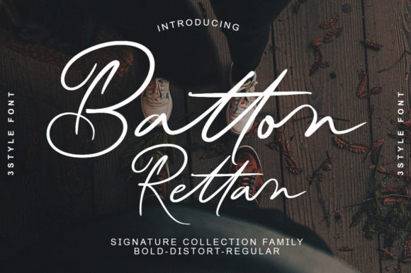 Batton Rettan: A Refined Script Font for Web Design