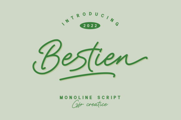 Bestien Font: A Script Typeface for Polished Branding