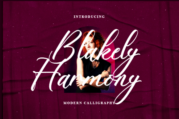 Blakely Harmony: A Script Font for Polished Branding