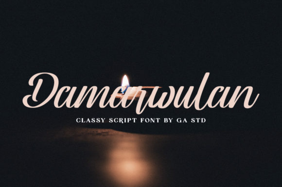 Damarwulan Font: Elevate Your Brand Identity
