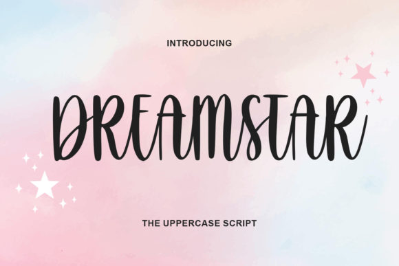 Dreamstar Script Font for Makers