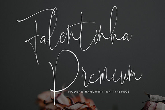 Falentinha Premium: A Script Font for Branding