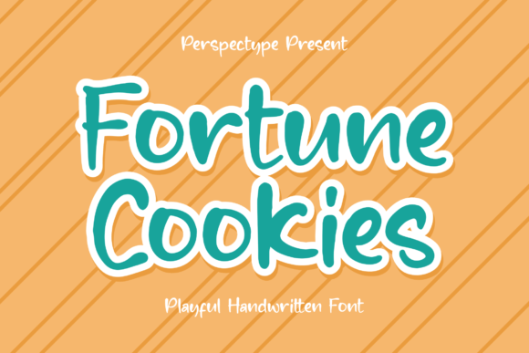 Fortune Cookies: A Playful Handwritten Font for Makers