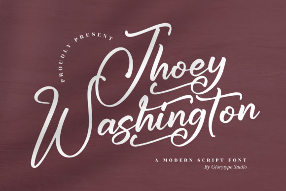 Jhoey Washington: The Script Font for Bold Branding