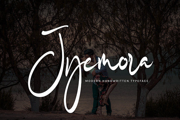 Jyemora: A Script Font for Modern Web Design