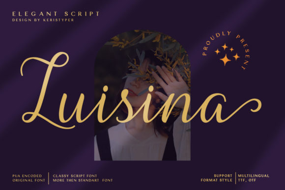 Luisina: The Script Font for Scroll-Stopping Content