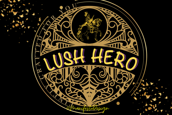 Lush Hero: A Hand-Drawn Script Font for Makers