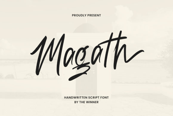 Magath Script Font for Digital Design
