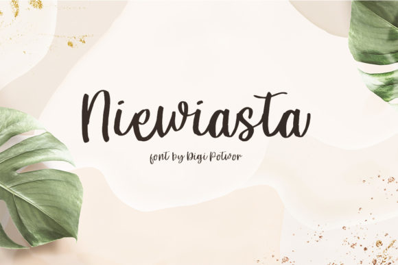 Niewiasta: A Chic Script Font for Editorial Design