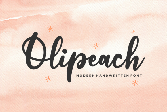 Olipeach Font Review: A Playful Typeface for Campaigns