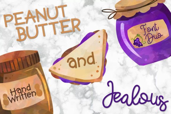 Peanut Butter and Jealous Duo Font Review