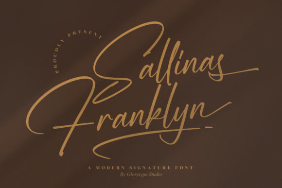 Sallinas Franklyn: A Script Font for Editorial Design