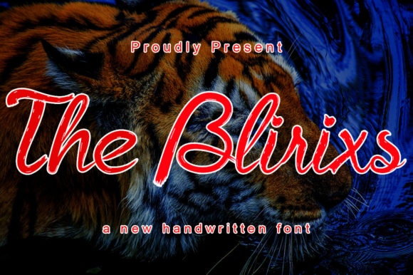 The Blirixs: A Premium Script Font for Marketers