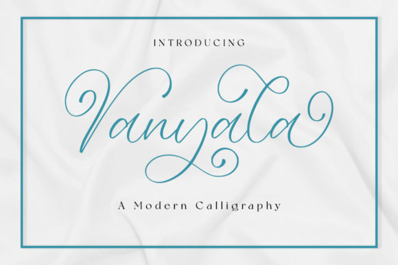 Vanyala: A Delicate Script Font for Elegant Branding