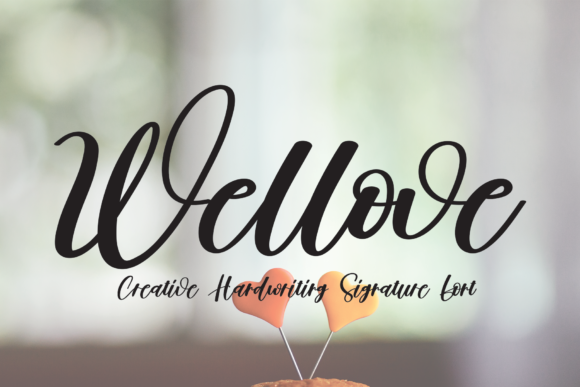 Wellove: A Script Font for Beautiful Branding