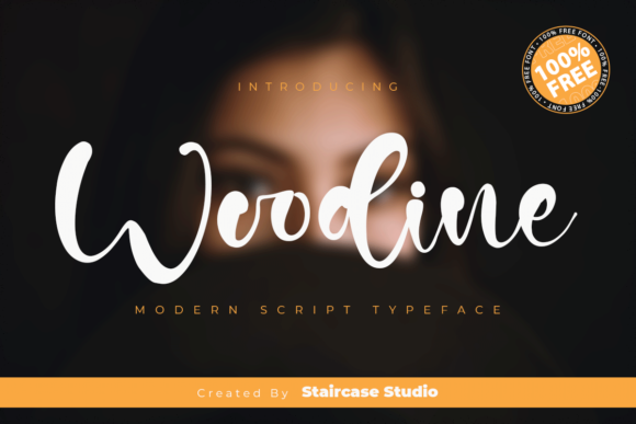Woodine Font: A Flowing Script for Modern Web Design